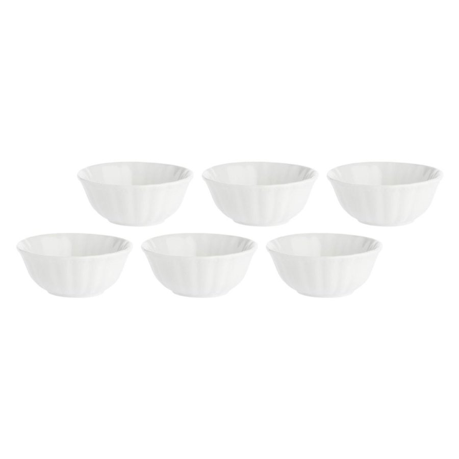 Set of 6 Ducale Salad Bowls - White, 12 cm #1
