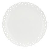 Embellished Valentino cake plate - White, 34 cm #1