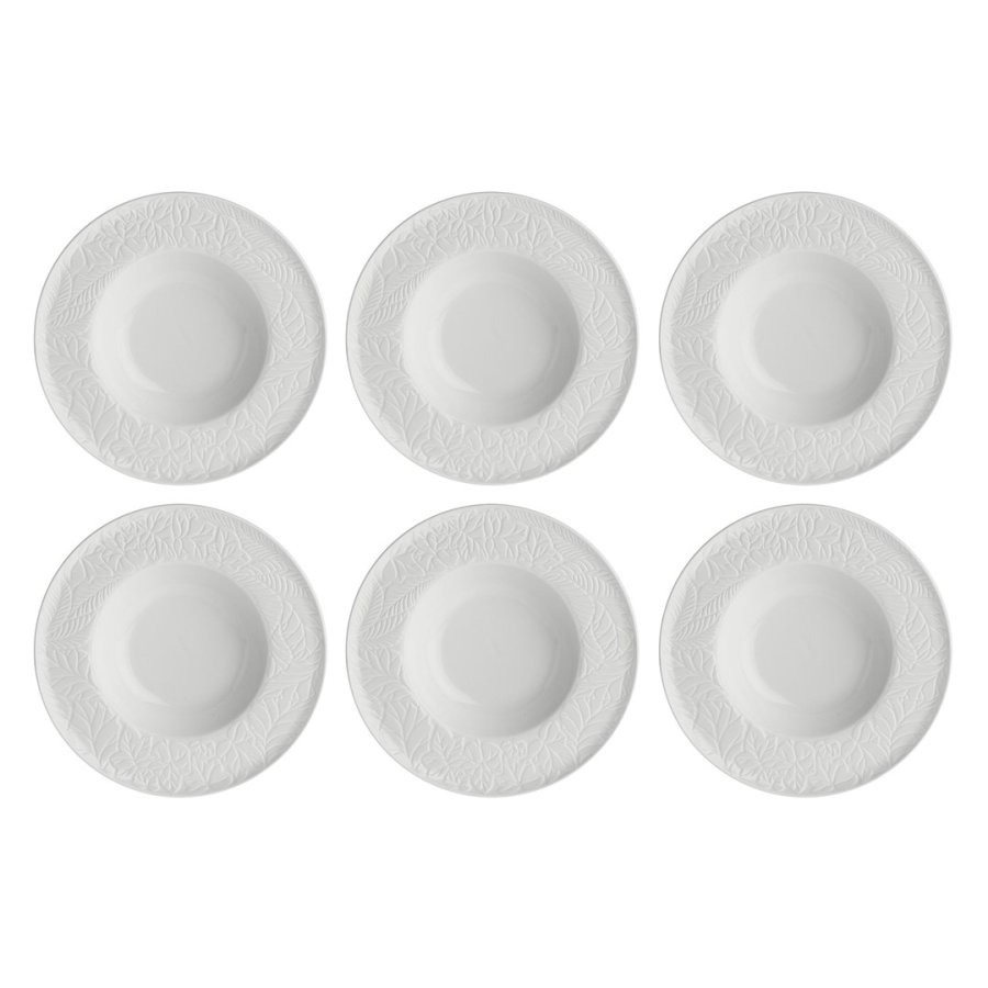 Set of 6 Bosco soup plates - White, 23 cm #1