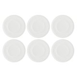 Set of 6 Bosco Salad Plates - White, 21.5 cm #1