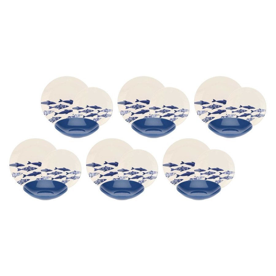 ROSE&TULIPANI THE BLUE ONES Dinner service for 6 people #1