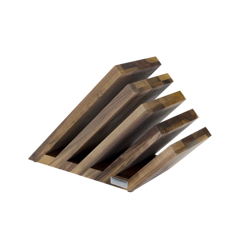 5-Piece Walnut Wood Magnetic Block Artelegno Venezia #1