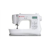 Singer Sewing Machine C5955 Number of stitches 417 Number of buttonholes 8 White #1