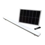 Hermetisk armatur V-TAC VT-120018 solenergi 120cm 18W IP65 3000K-4000K-6400K 1000lm (SKU 6500) Hvid #2
