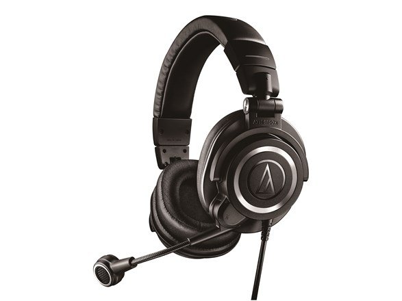 Audio-Technica ATH-M50XSTS-USB hovedtelefoner/headset Ledningsfrt Spil Sort #2