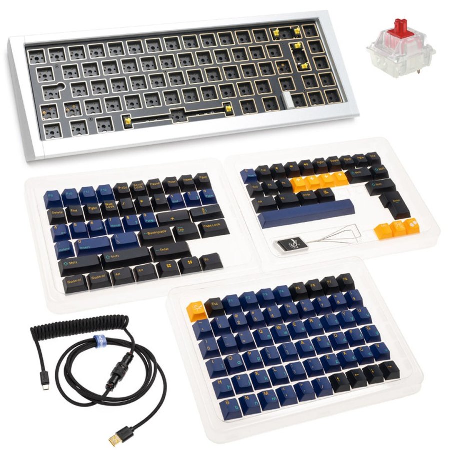 Ducky Outlaw 65 tastatur Universel USB US engelsk Slv #2