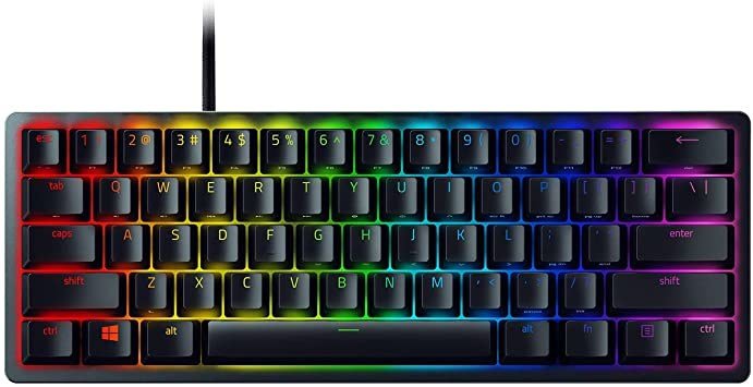 Razer Huntsman Mini tastatur Spil USB QWERTZ Tysk Sort #2