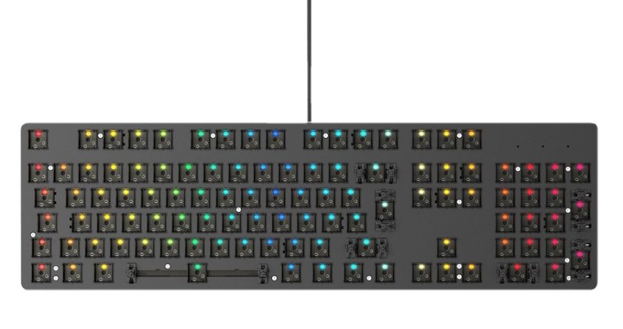 Glorious PC Gaming Race GMMK-RGB-ISO tastatur Spil USB Sort #2