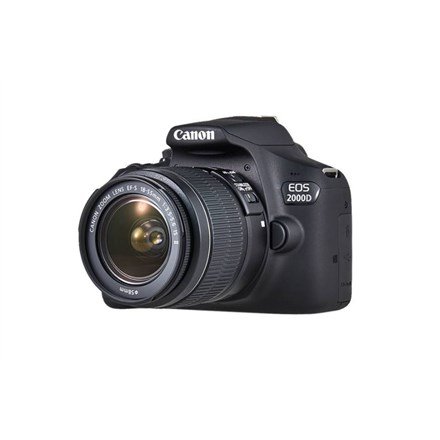Canon EOS 2000D + EF-S 18-55mm f/3.5-5.6 III SLR kamerast 24,1 MP CMOS 6000 x 4000 pixel Sort #2