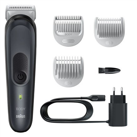 Braun BodyGroomer 3 BG3340 Sort, Gr� #2