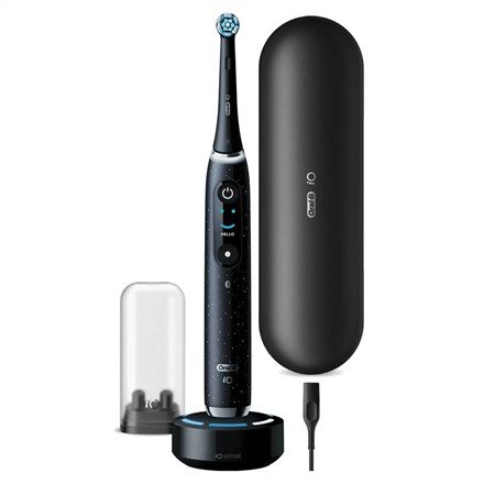 Oral-B | iO10 Series | Electric Toothbrush | Rechargeable | For adults | ml | Number of heads | Cosmic Black | Number of brush heads included 1 | Number of teeth brushing modes 7 #1