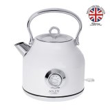Adler AD 1346 elkedel 1,7 L 2200 W Metallic, Hvid #3