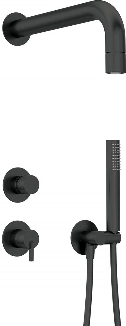 Concealed shower set with hand shower #1