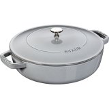 STAUB 28 cm dyb stegepande med lg 40511-470-0 #4