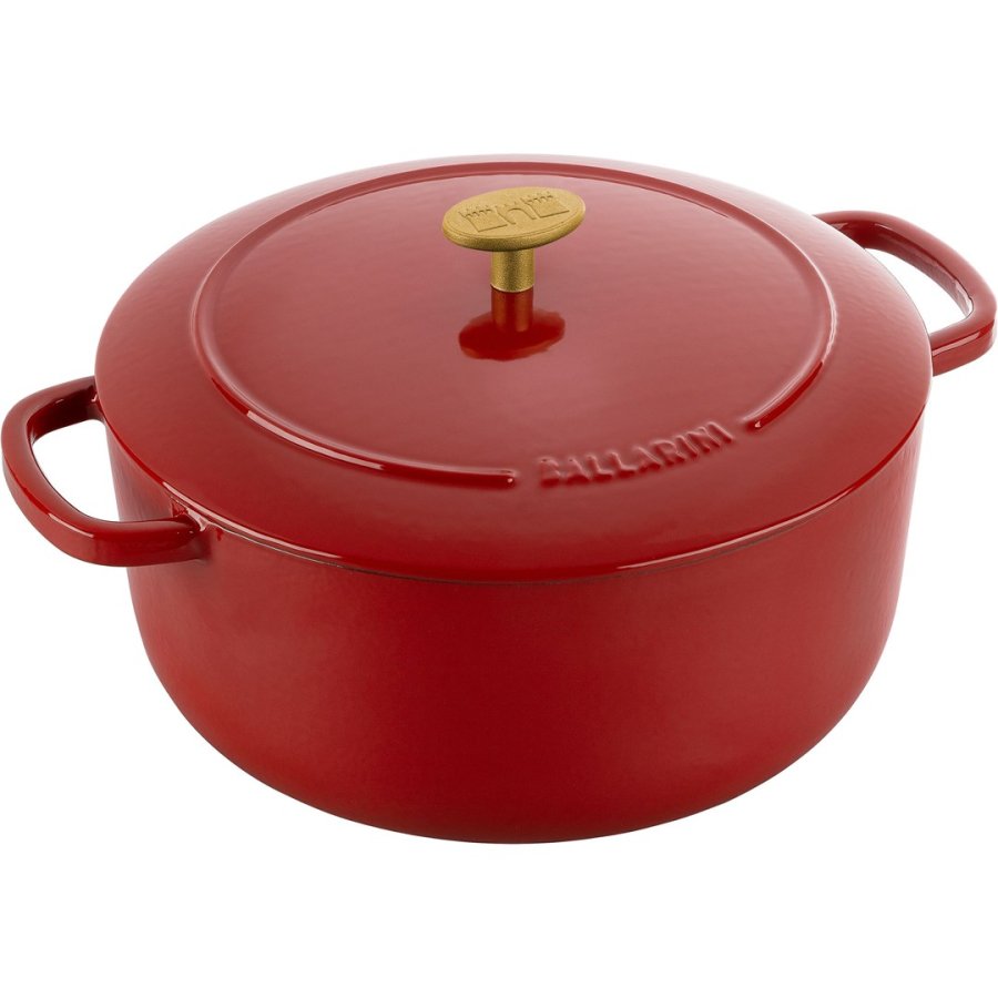 BALLARINI BELLAMONTE rund stbejernsgryde 75003-563-0 - 5,5 LTR RD #4