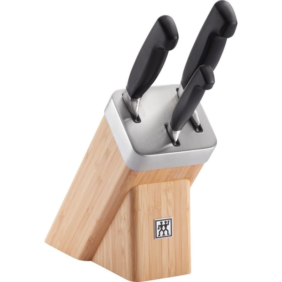 S�T MED 3 KNIVE I SELVSLIBENDE BLOK ZWILLING FOUR STAR 35135-400-0 #2