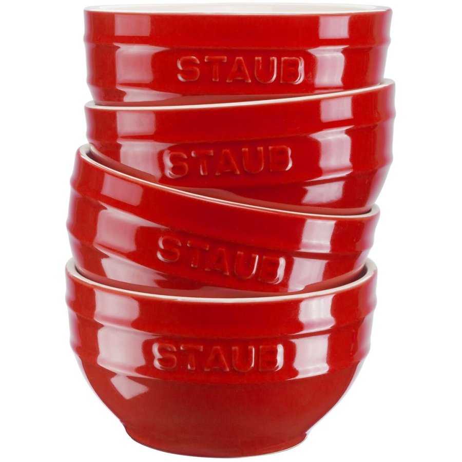 Staub Ceramique Sklst 0,4 L Rund Keramisk Rd 4 stk #4