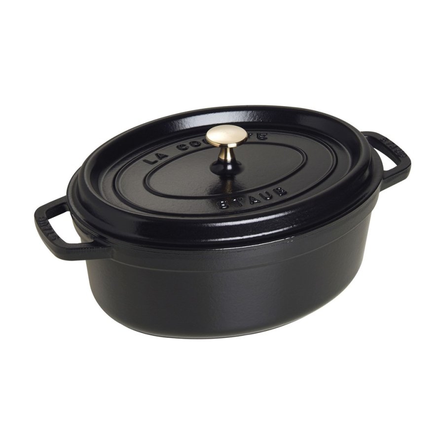 ZWILLING STAUB LA COCOTTE 4,2 L Oval Stbejern Gryde bradepande #4