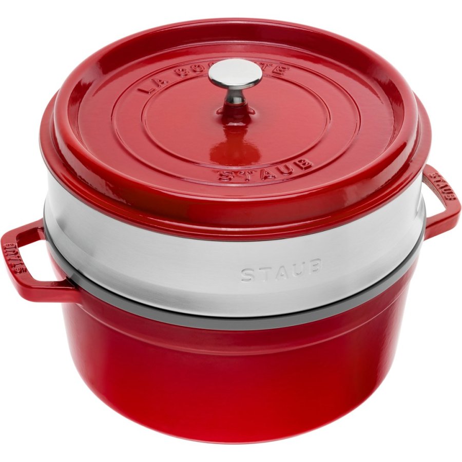 ZWILLING STAUB LA COCOTTE 5,25 L Rund Stbejern Gryde bradepande #4
