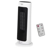 Adler | Tower Fan Heater with Timer | AD 7738 | Ceramic | 2000 W | Number of power levels 2 | Suitable for rooms up to 25 m2 | White #1