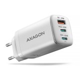 Axagon ACU-DPQ65W oplader til mobil enhed Mobiltelefon, Netbook, Laptop, Smartphone, SmartWatch, Tablet, Universel Hvid Vekselstrm Hurtig opladning Indendrs #2