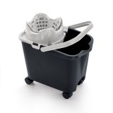 MERY Rectangular bucket on wheels 14 ltr with squeezer #1