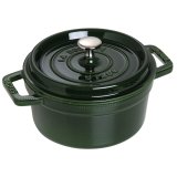 Staub Round Cast Iron Pot - Green, 2.2 ltr #1