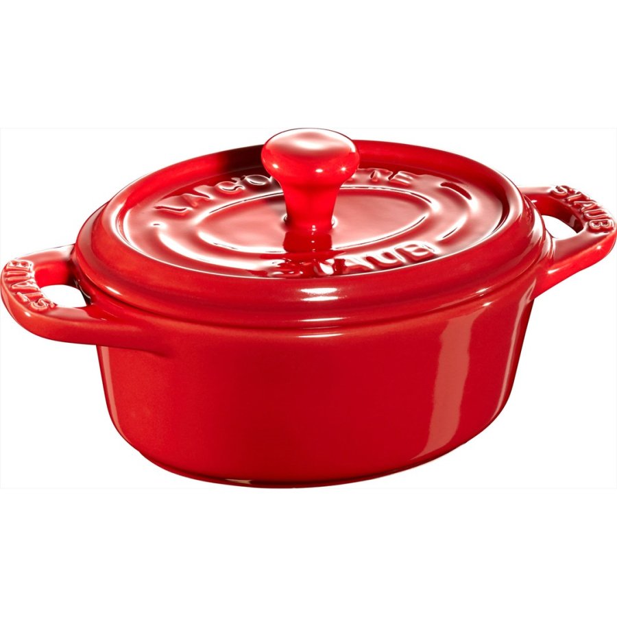 Staub Ceramique 0,2 L Oval Keramisk Gryde bradepande #4