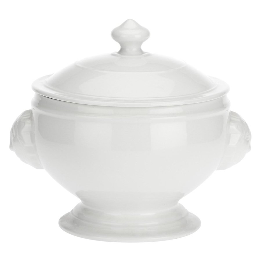 Soup vase with lid Chimera lion - White, 3 ltr #1