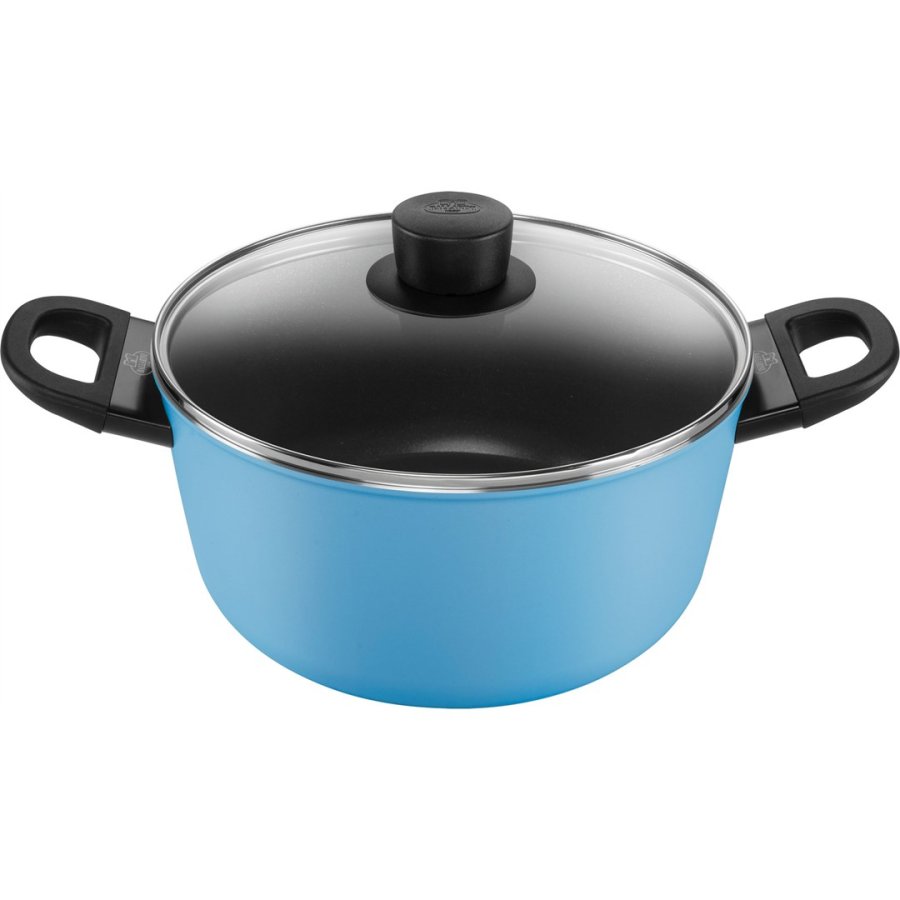 BALLARINI CAPRERA Garnek 2H z pokrywk 24 cm niebieski #1