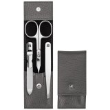 ZWILLING CLASSIC INOX Travel Set  Anthracite Leather Case, 3 Pieces #1