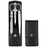 Zwilling Classic Inox Travel Set - Leather Case, 3 Pieces - Black #1