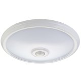 LED ceiling light with motion sensor and emergency power supply Maclean, PIR sensor and emergency power supply, range 6m, 12W, neutral color #1
