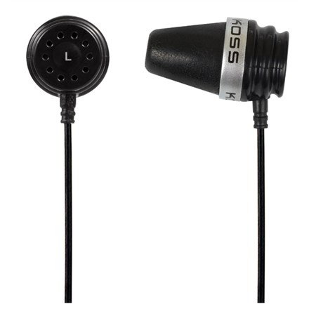 Koss IN THE EAR EARBUDS Hovedtelefoner Ledningsfrt I rerne Musik Sort #2