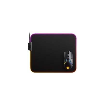 Gaming-musemtte SteelSeries QcK Prism Cloth RGB Sort Gaming #2