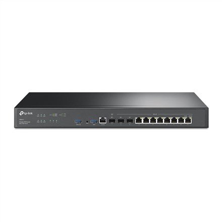TP-Link Omada ER8411 kabelforbundet router Gigabit Ethernet Sort #2