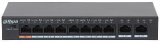Dahua Technology PoE PFS3010-8ET-96-V2 netv�rksswitch Ikke administreret Gigabit Ethernet (10/100/1000) Str�m over Ethernet (PoE) Sort #2