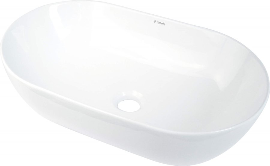 Keramisk hndvask DEANTE Peonia (CDE_6U5S) bordplade 50x30 cm #3