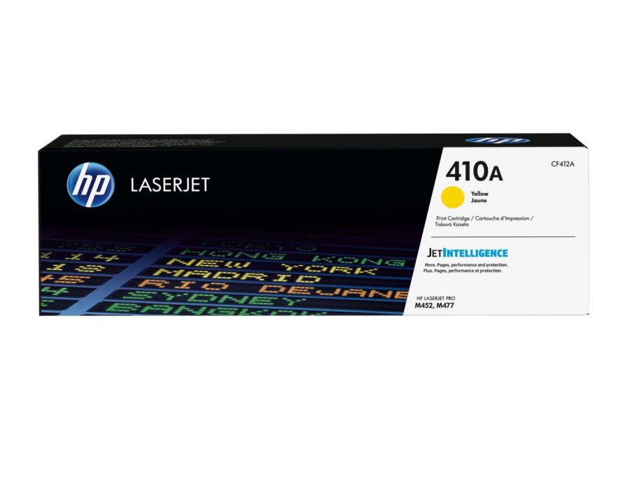 HP Original 410A LaserJet-tonerpatron, gul #2