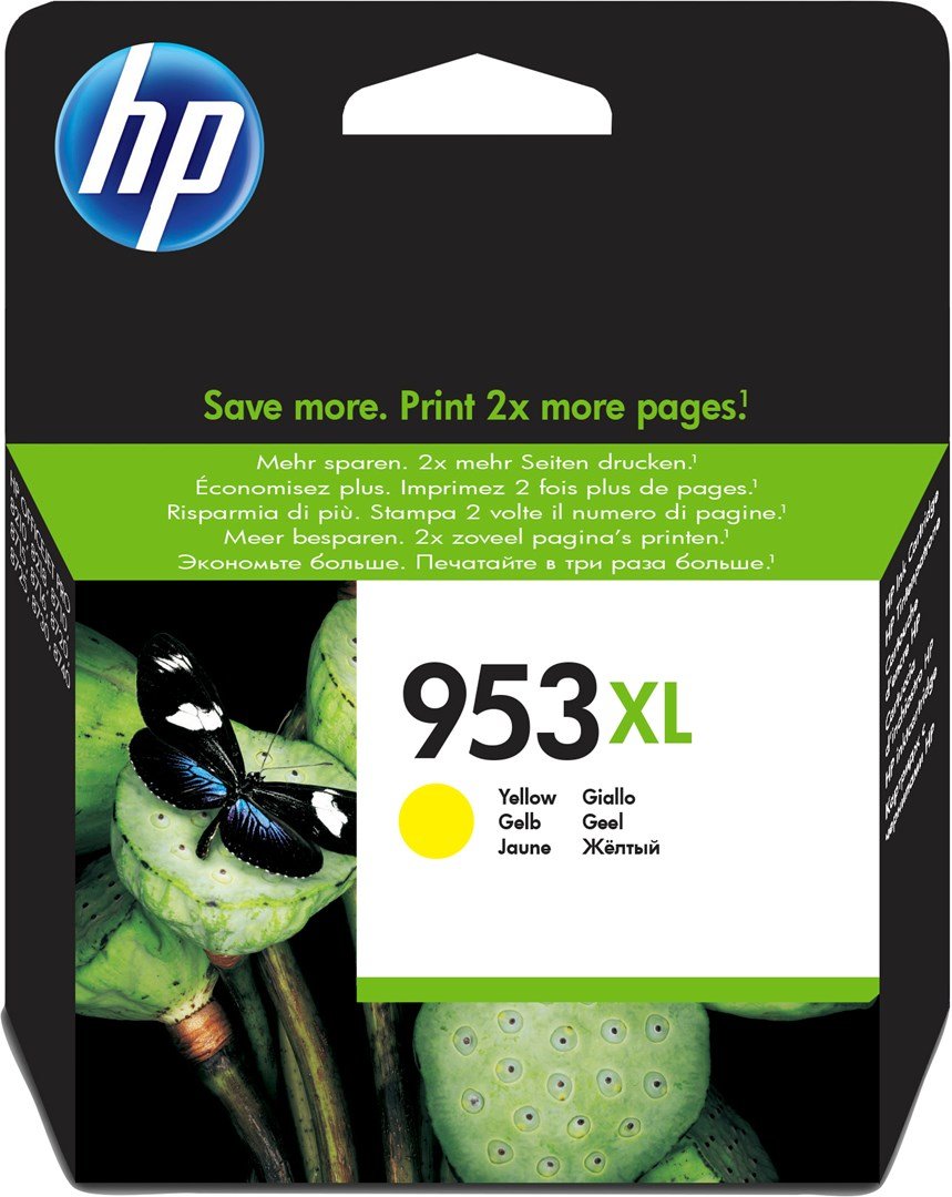 HP Original 953XL-blkpatron med hj kapacitet, gul #2