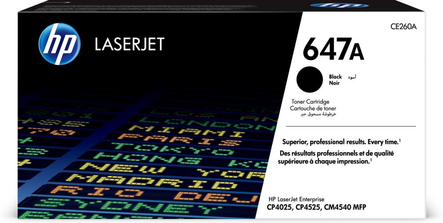 HP Original 647A LaserJet-tonerpatron, sort #2