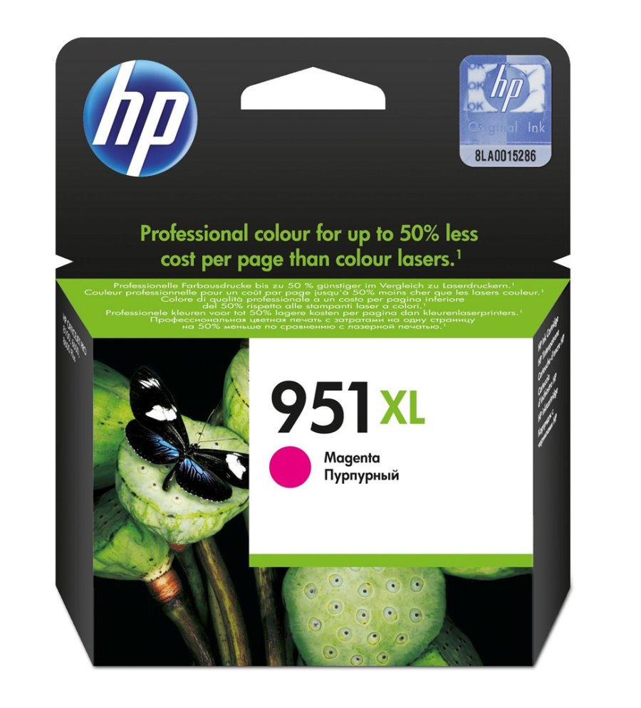 HP Original 951XL-bl�kpatron med h�j kapacitet, magenta #2