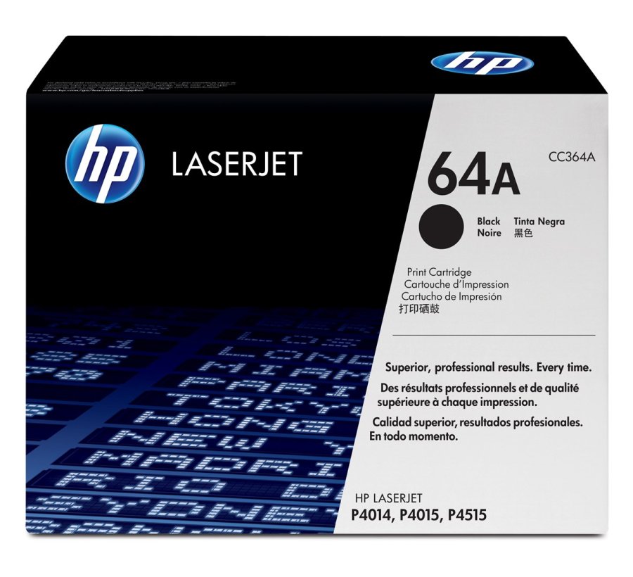 HP Original 64A LaserJet-tonerpatron, sort #2