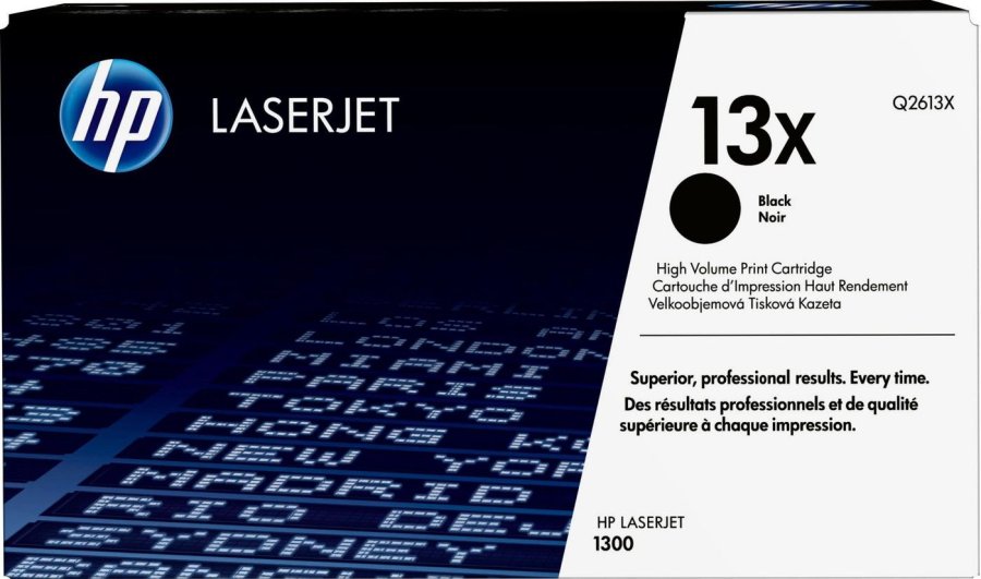 HP Original 13X LaserJet-toner med hj kapacitet, sort #2