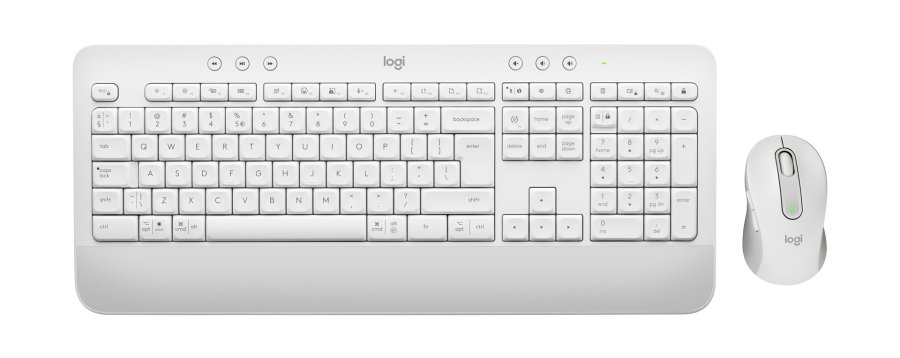 Logitech 920-011022 tastatur Mus inkluderet Kontor Bluetooth QWERTZ Tysk Hvid #2