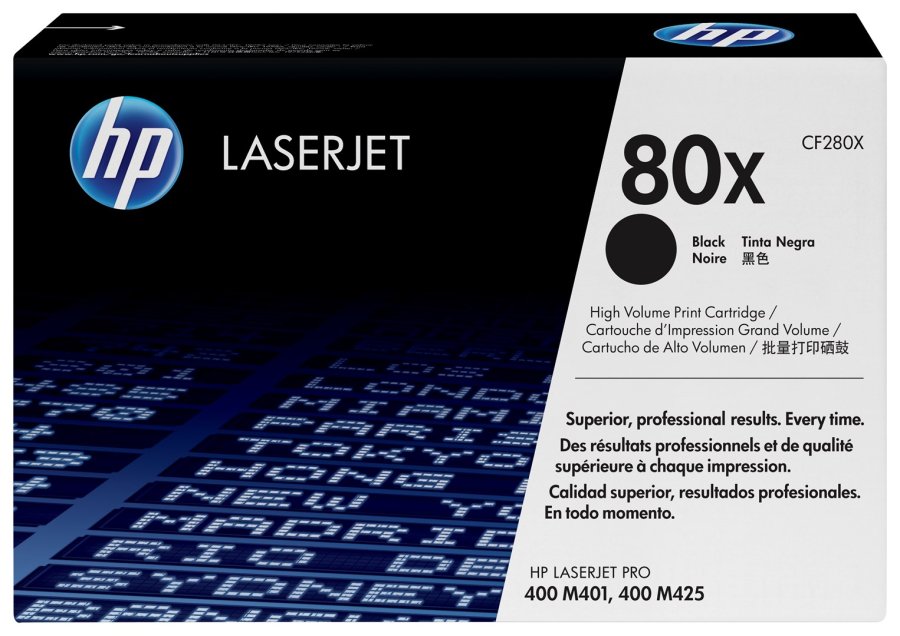 HP Original 80X LaserJet-tonerpatron med hj kapacitet, sort #2