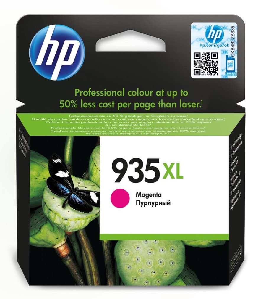 HP Original 935XL-blkpatron med hj kapacitet, magenta #2
