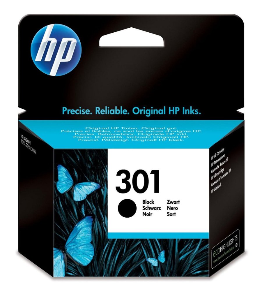 HP Original 301-blkpatron, sort #2