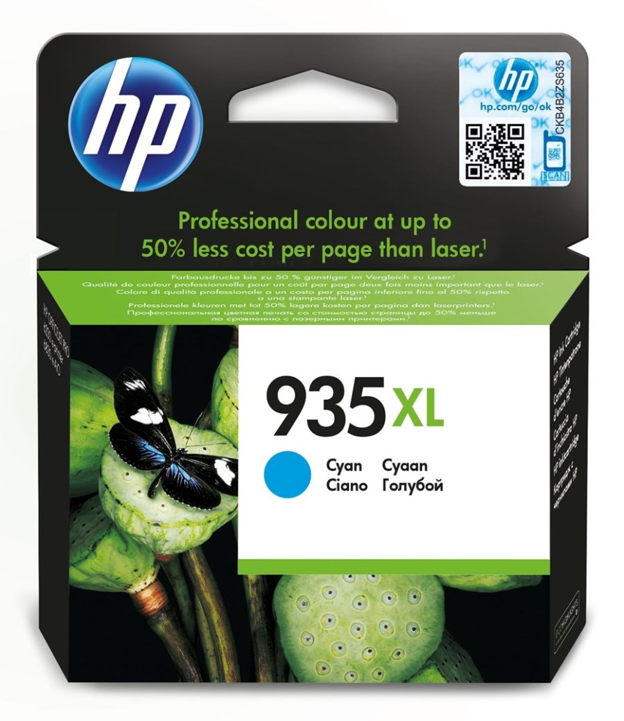 HP Original 935XL-bl�kpatron med h�j kapacitet, cyan #3
