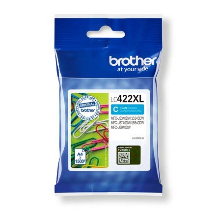 Brother LC422XLC blkpatron 1 stk Original Bl #2